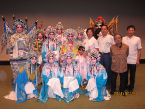 「京劇の世界」終演後　写真：加藤徹